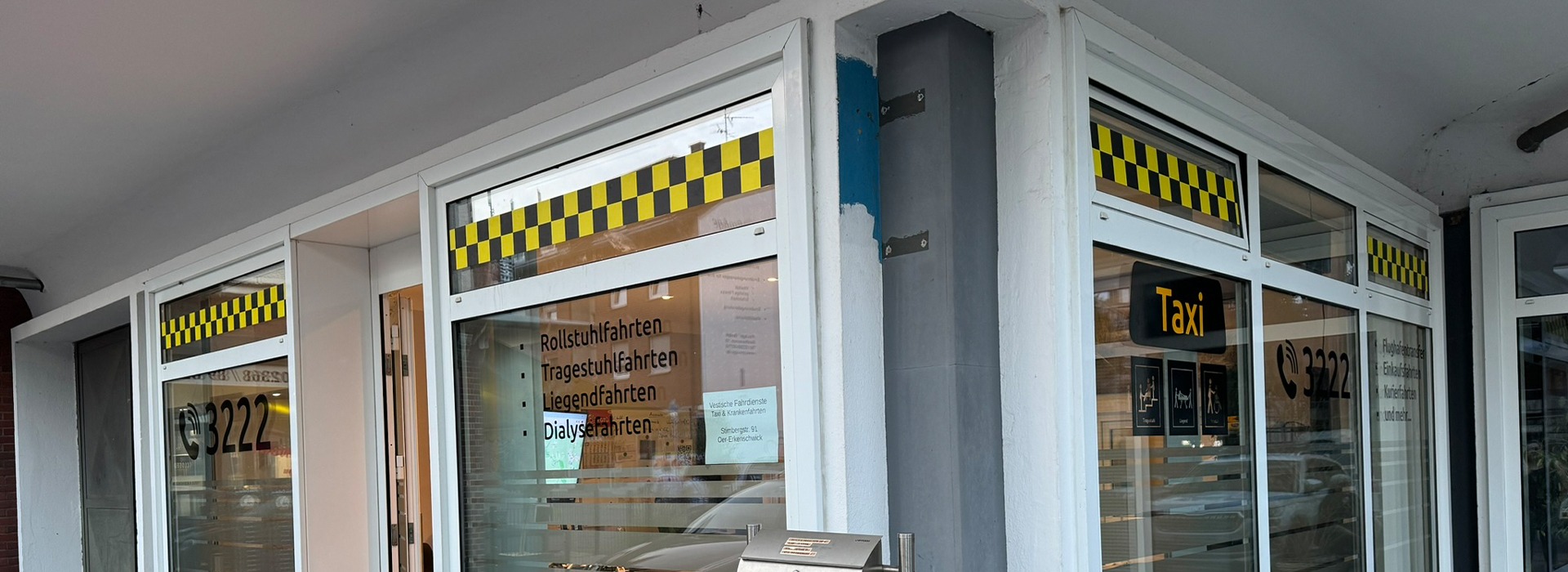 Schaufenster<br>beschriftung