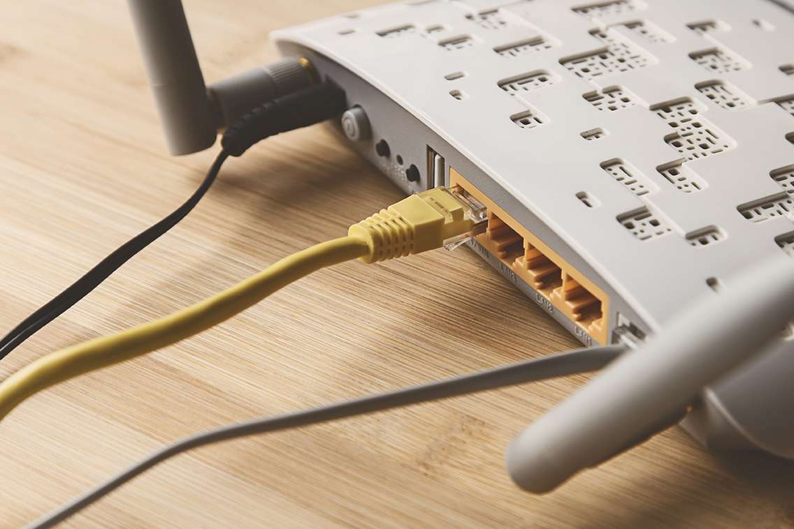 Internet<br>einrichtung